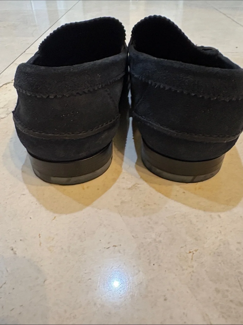 Gucci refined suede